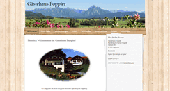 Desktop Screenshot of poppler-heimen.de